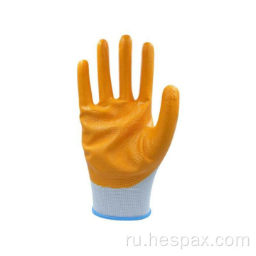 HESPAX Comfort Anti-Ok Nitrile Safety Gloves Mechanic